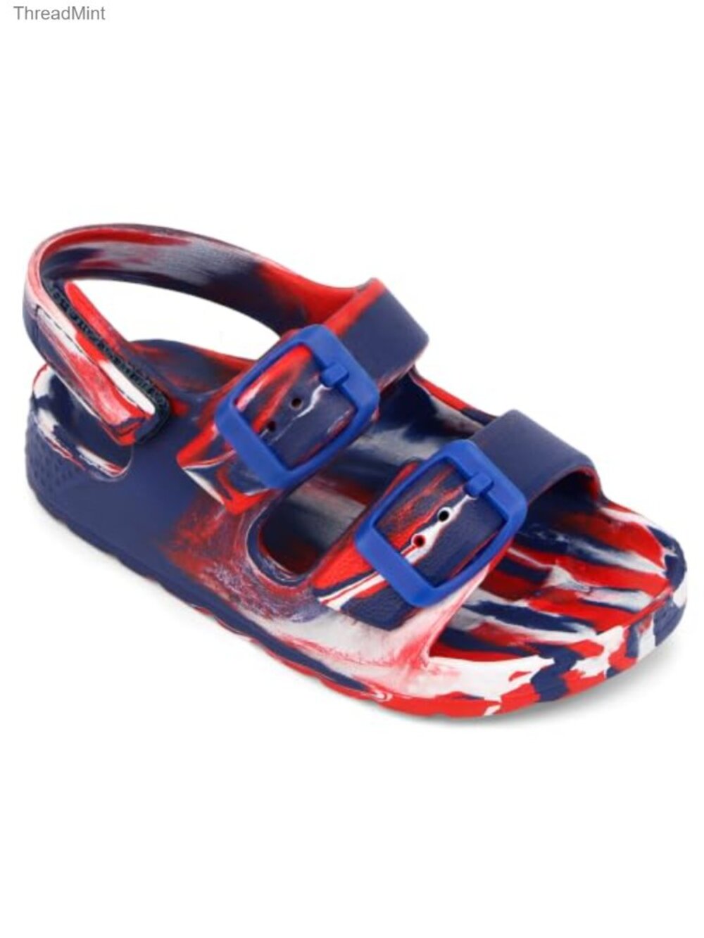 Toddler Camouflage Buckle Sandals for Boys and Girls, Adjustable Hook & Loop